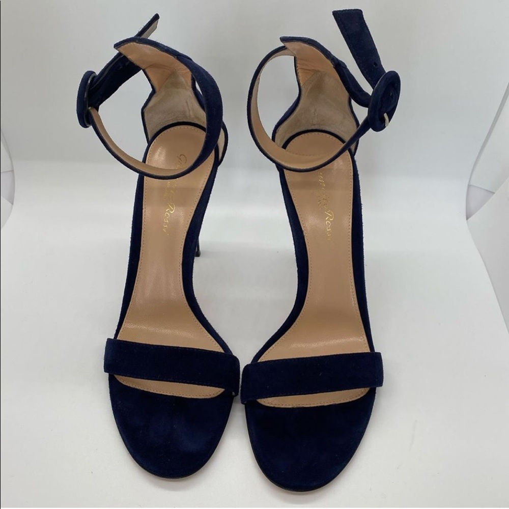🖤🖤Gianvito Rossi Portofino 105 Suede Sandals🖤🖤 Black Friday